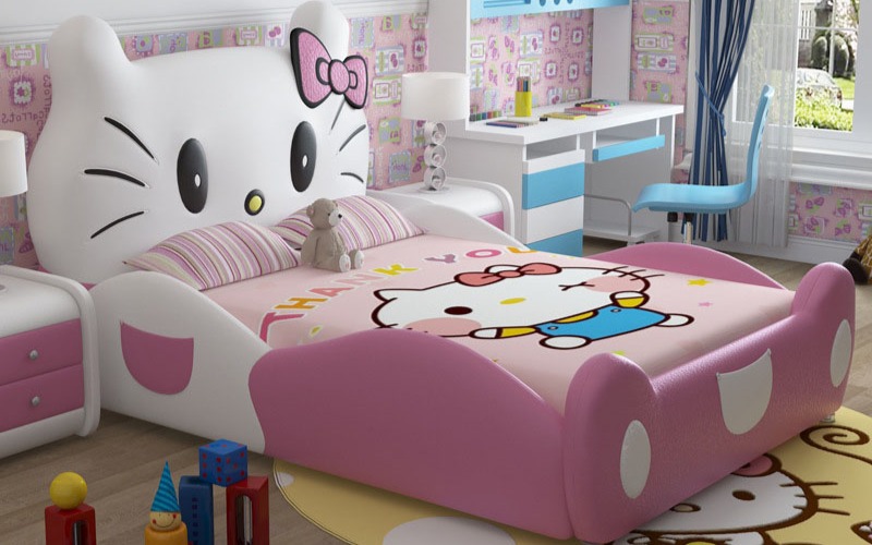 Giường ngủ hình mèo Kitty