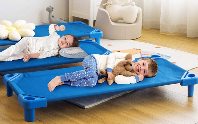 Giường ngủ mầm non – Sự lựa chọn thông minh cho giấc ngủ an toàn của bé