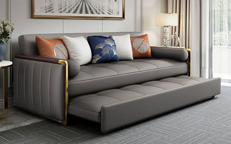Giường ngủ sofa nỉ