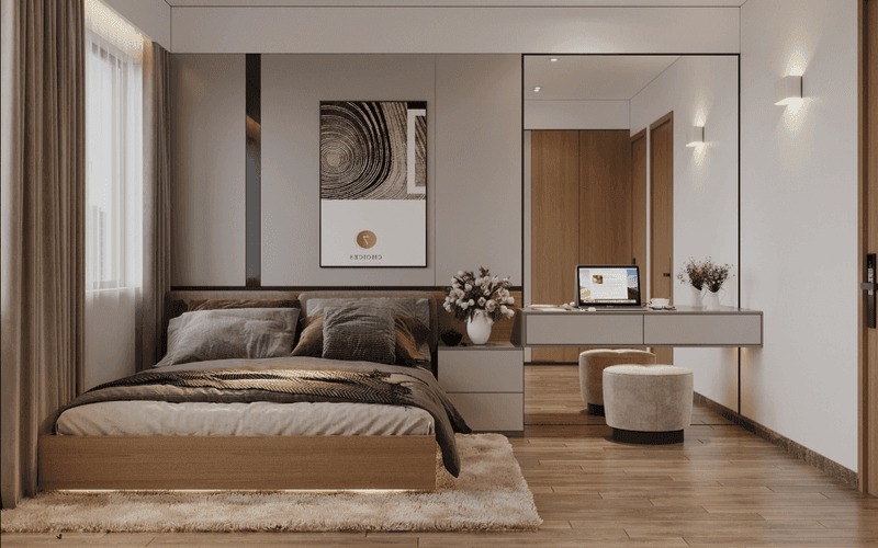 lưu ý khi đặt hướng giường ngủ