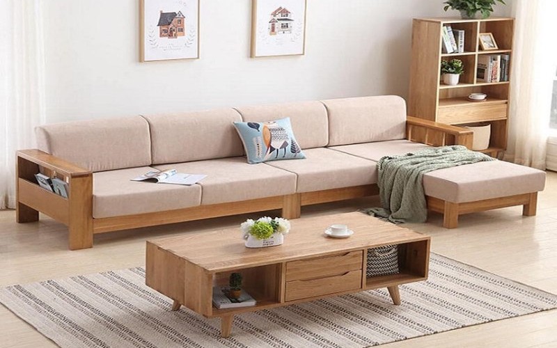 vệ sinh bộ ghế sofa gỗ