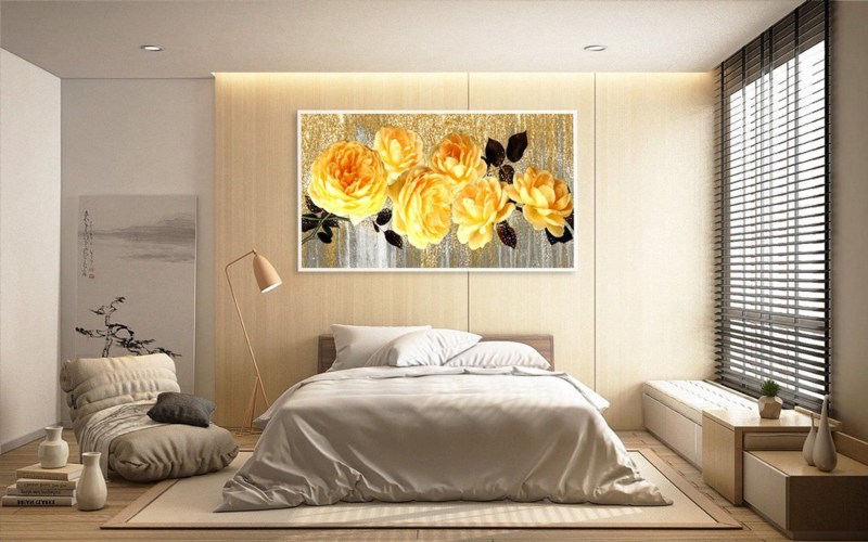 Ý nghĩa của tranh treo đầu giường ngủ