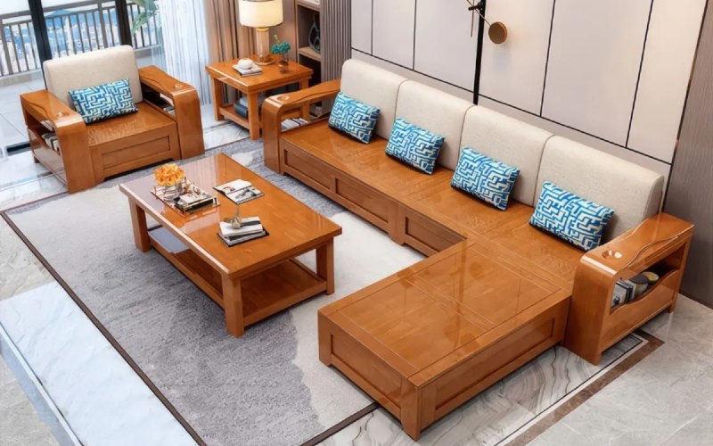 Cách bảo quản sofa gỗ
